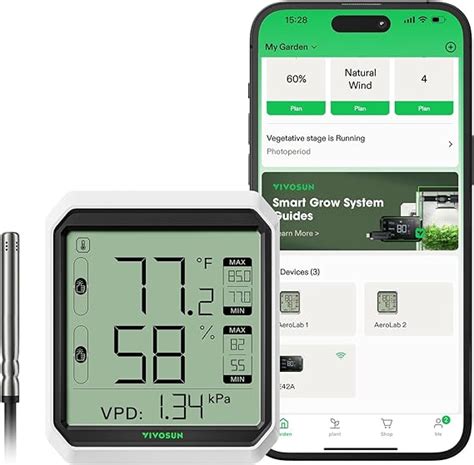 vivosun humidity meter